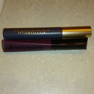 Mascara and Liquid Lipstick